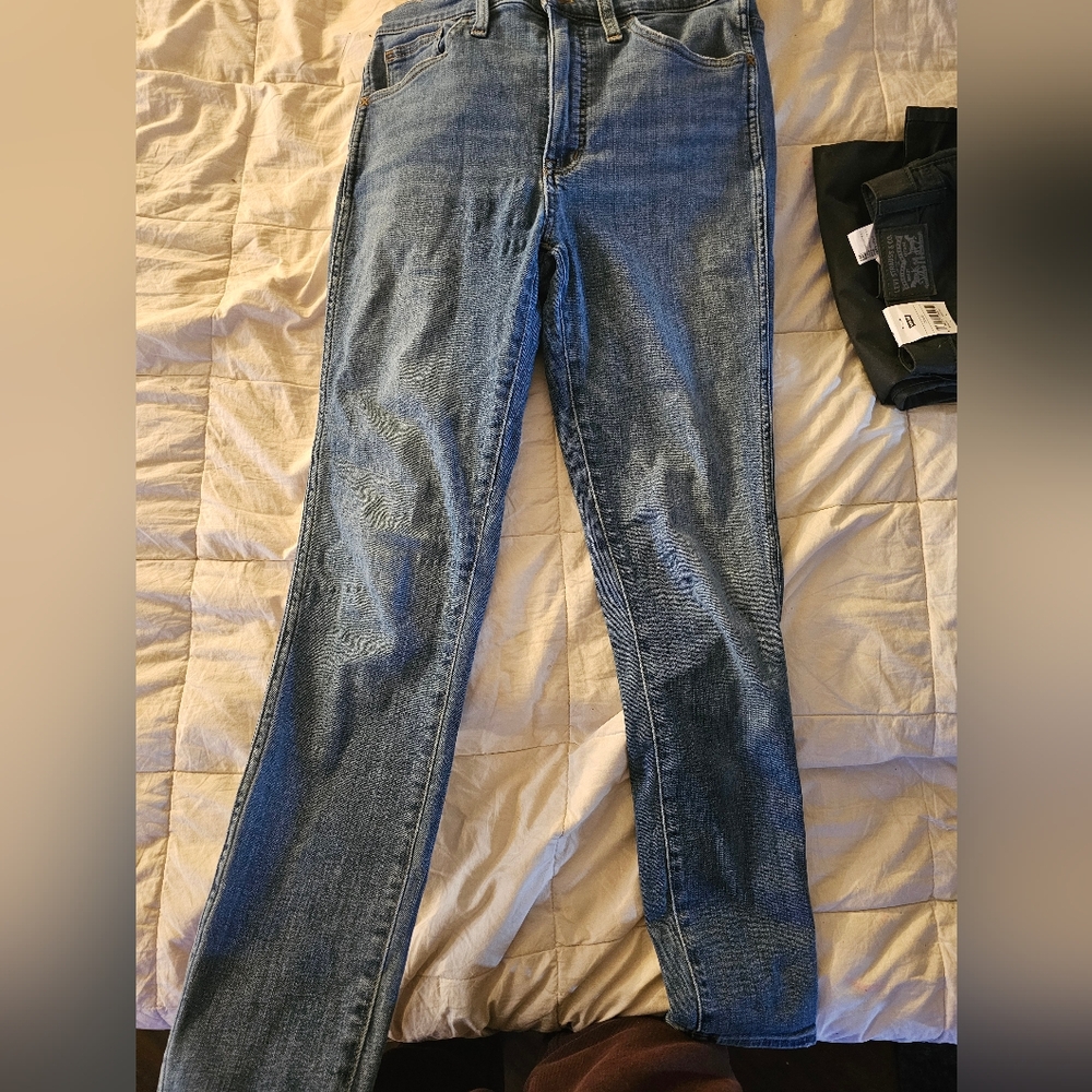 Madewell High Rise Skinny